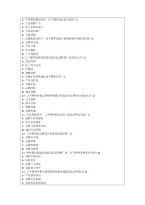 照明器具制造企業品牌建設考核試卷 燈具銷售專項